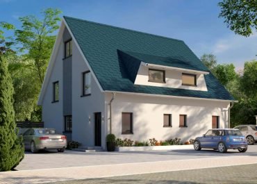 Klassisches Doppelhaus mit Satteldach - Amiticia