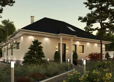 Winkelbungalow im mediterranem Stil mit teilüberdachter Terrasse - Illuminatio