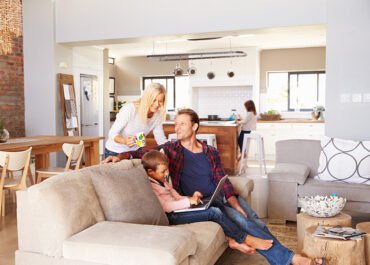 Offener und geschlossener Wohnbereich: Vor- und Nachteile