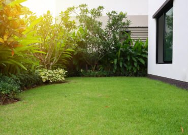 Größe des Grundstücks für Haus und Garten