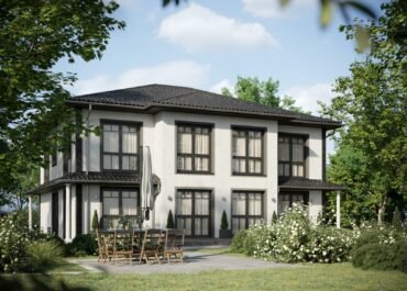 Grundriss Stadtvilla mit 190 qm und 6 Zimmern