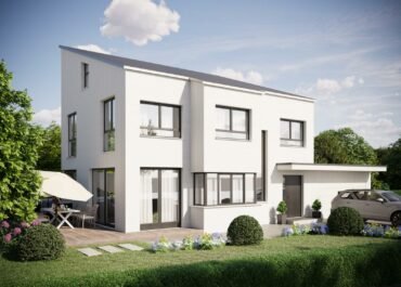 Solis Pultdach-Stadtvilla mit Garage