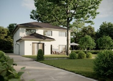 Obsess | Walmdach-Stadtvilla mit Vordach