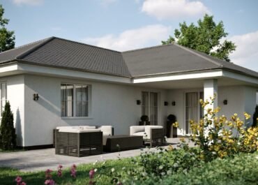 Salaputium | Walmdach-Winkelbungalow mit Terrasse