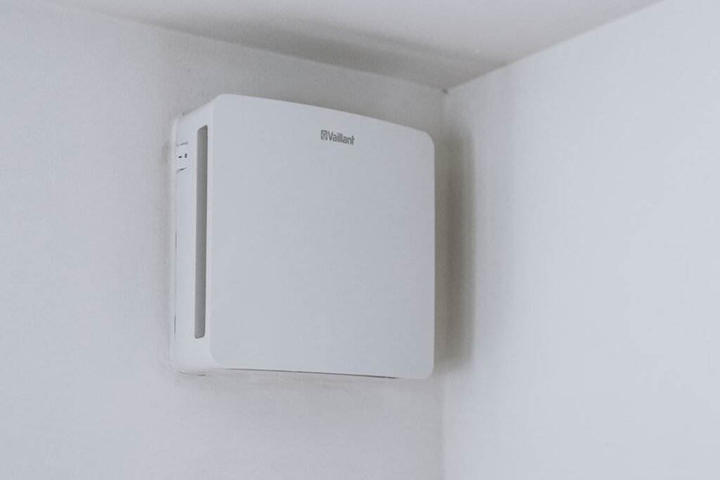 Be- und Entlüftungsanlage für energieeffiziente Häuser