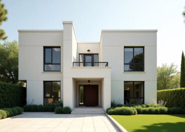 Neubau mit zwei Vollgeschossen